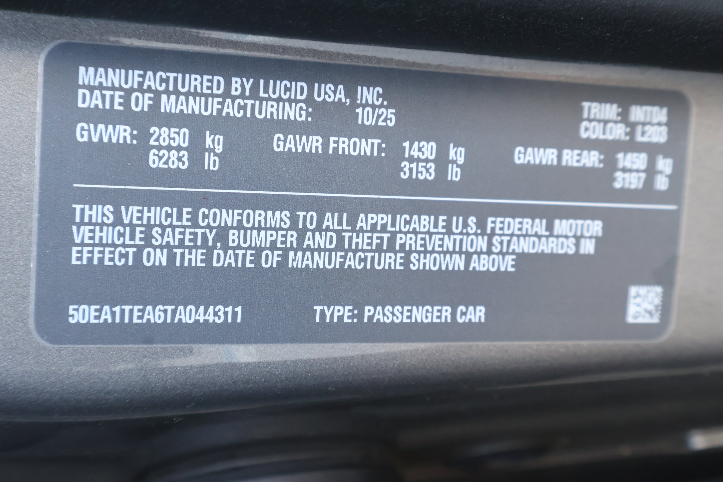 Used 2026 Lucid Air Touring image 26