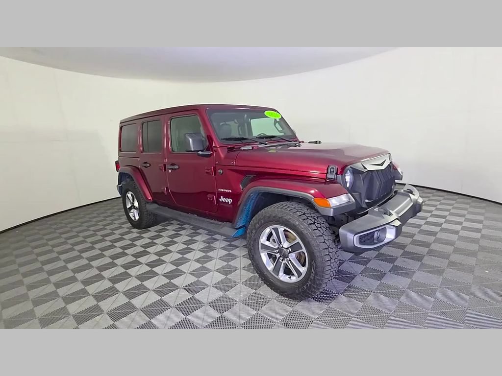 Used 2021 Jeep Wrangler Unlimited Sahara AWD/4WD image 34