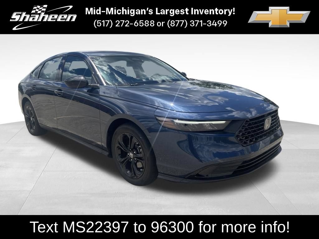 Used 2025 Honda Accord SE image 1