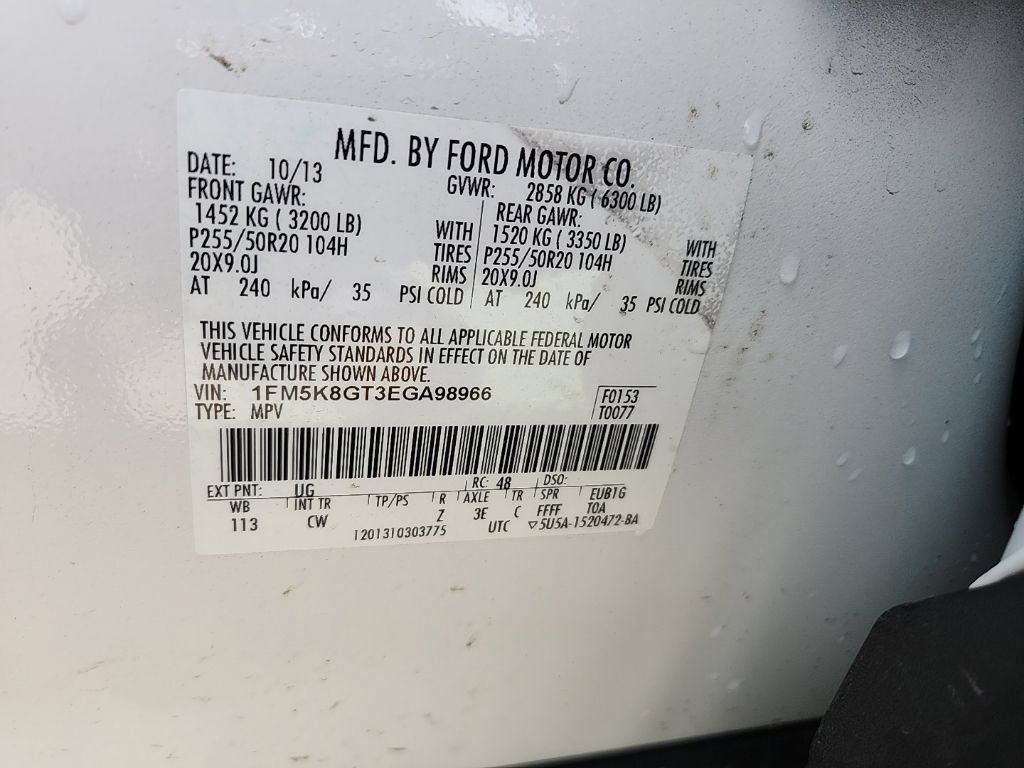 Used 2014 Ford Explorer Sport w/ Equipment Group 401A AWD/4WD image 41