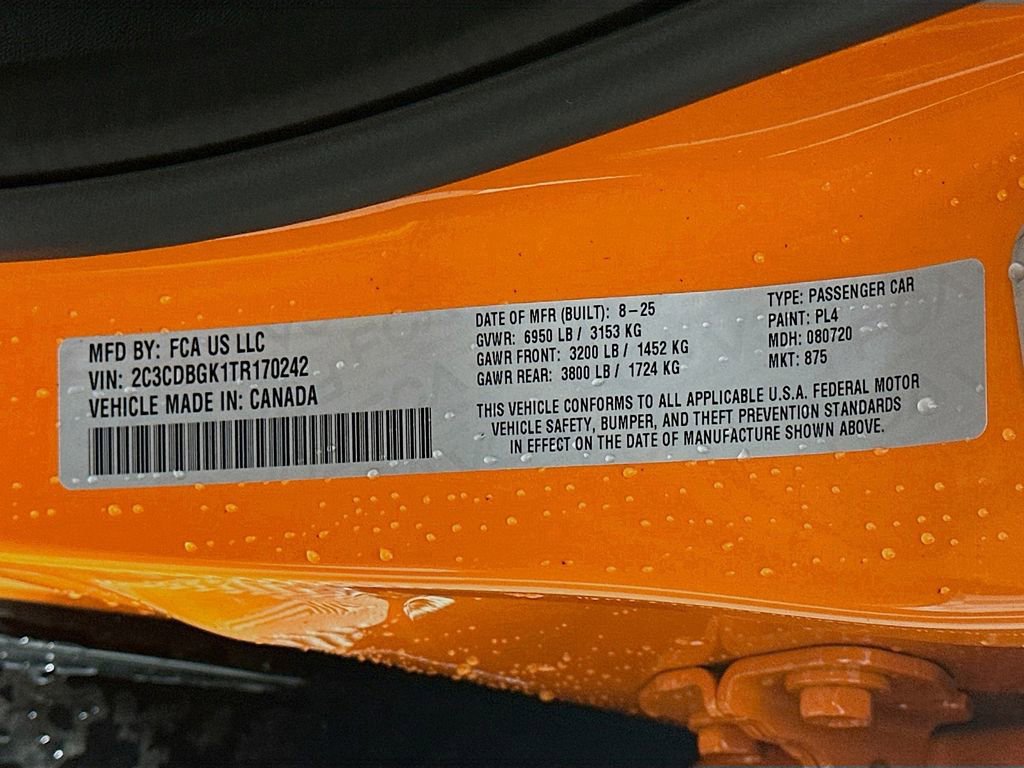 New 2026 Dodge Charger Daytona Scat Pack w/ Track Package image 19