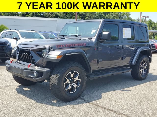 Certified 2021 Jeep Wrangler Unlimited Rubicon AWD/4WD image 4