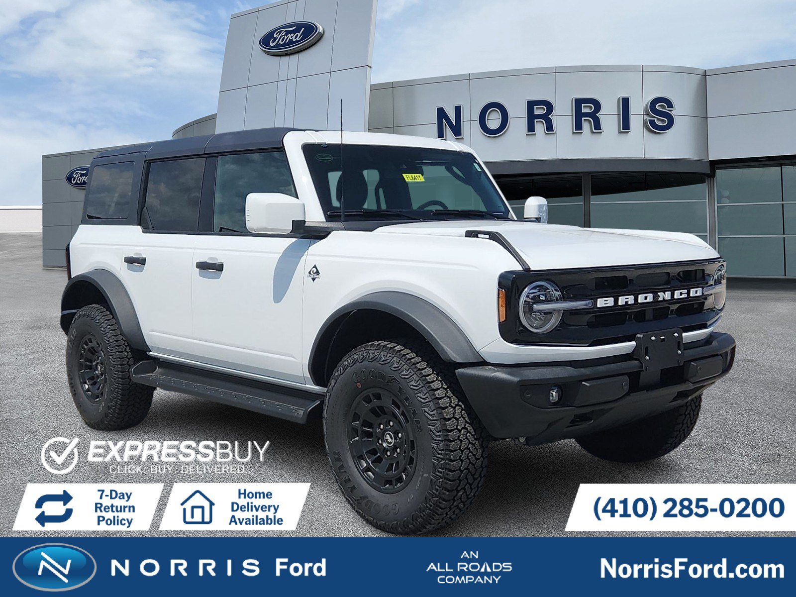 New 2026 Ford Bronco Outer Banks w/ Sasquatch Package