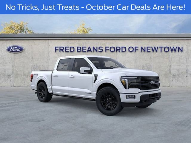 New 2025 Ford F150 Platinum w/ Equipment Group 702A High image 1