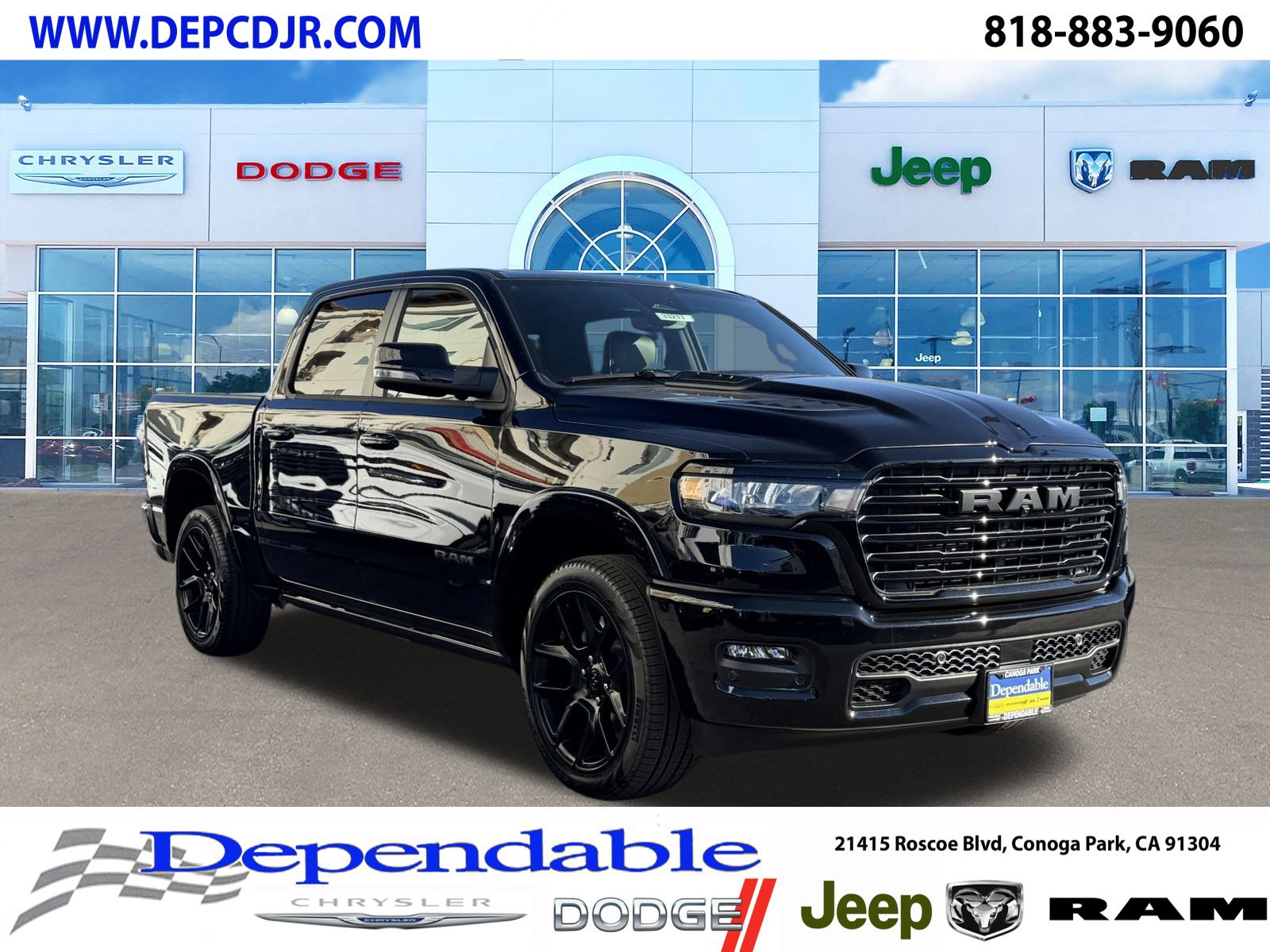 New 2026 RAM 1500 Laramie w/ Night Edition image 1