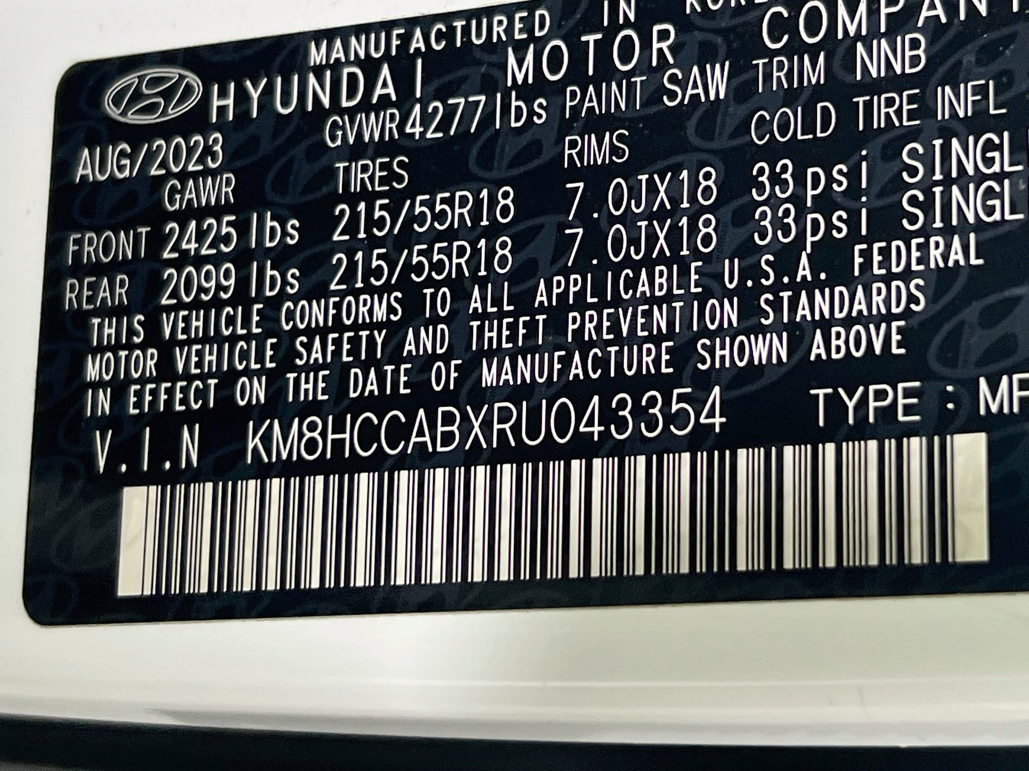 Used 2024 Hyundai Kona SEL w/ Convenience Package AWD/4WD image 30