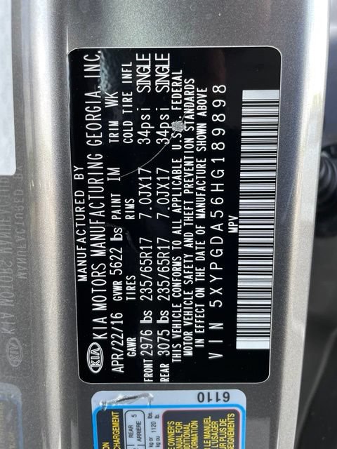 Used 2017 Kia Sorento AWD image 34
