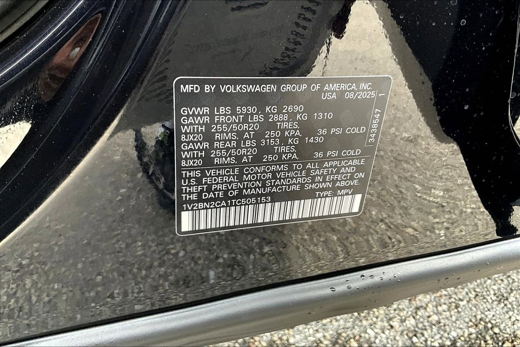 New 2026 Volkswagen Atlas SEL image 29