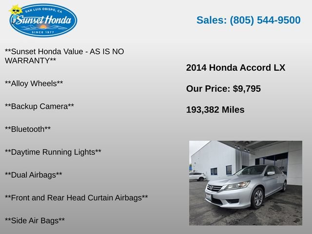 Used 2014 Honda Accord LX image 5