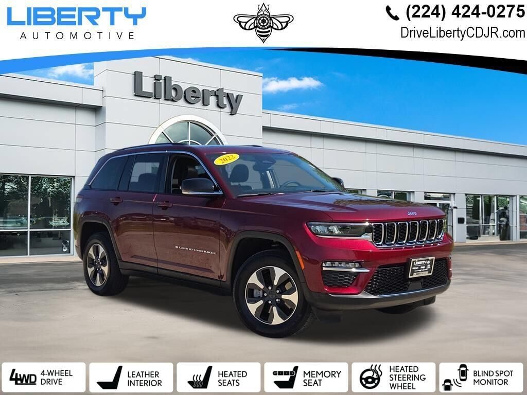 Certified 2022 Jeep Grand Cherokee Limited 4xe AWD/4WD image 1
