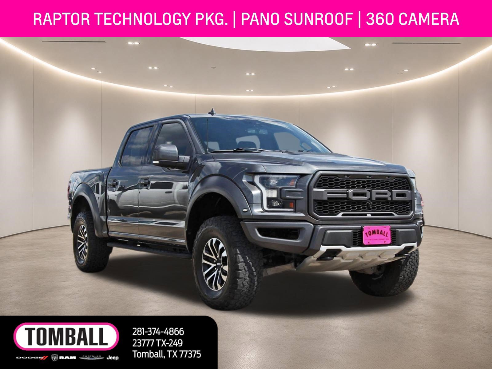Used 2019 Ford F150 Raptor w/ Equipment Group 802A Luxury