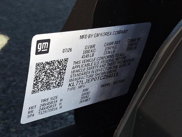 New 2026 Chevrolet Trax RS w/ Driver Confidence Package FWD image 11
