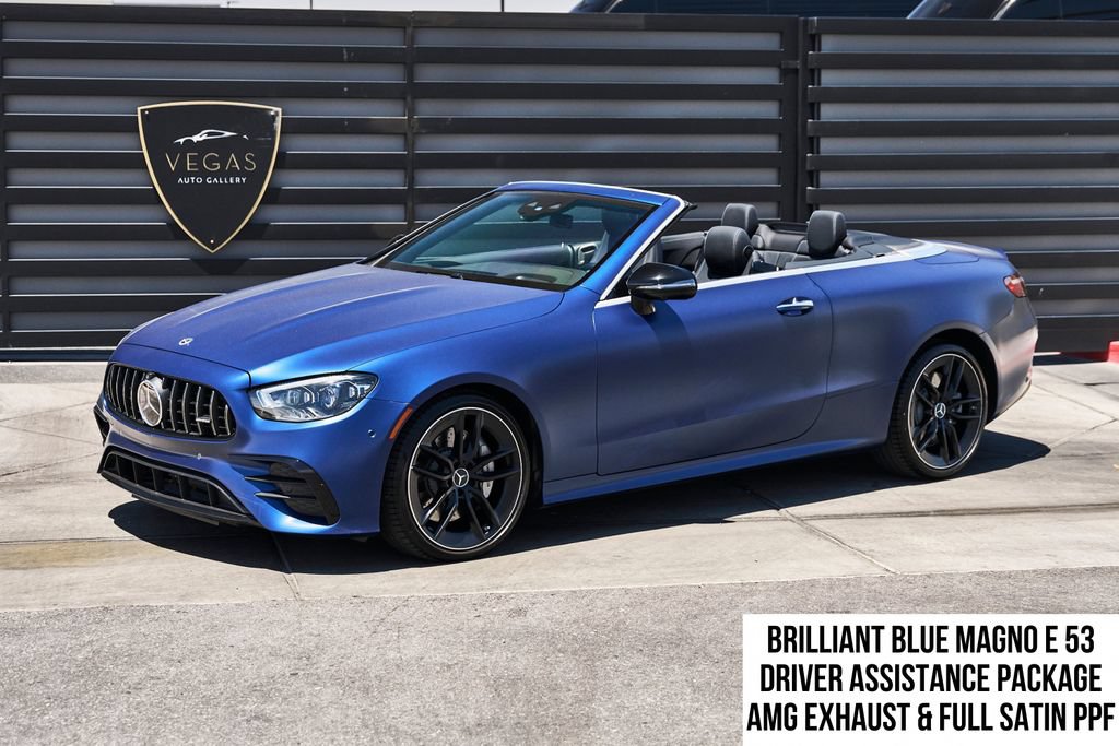 Used 2021 Mercedes-Benz E 53 AMG 4MATIC Cabriolet image 1