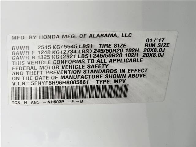 Used 2017 Honda Pilot Touring image 28