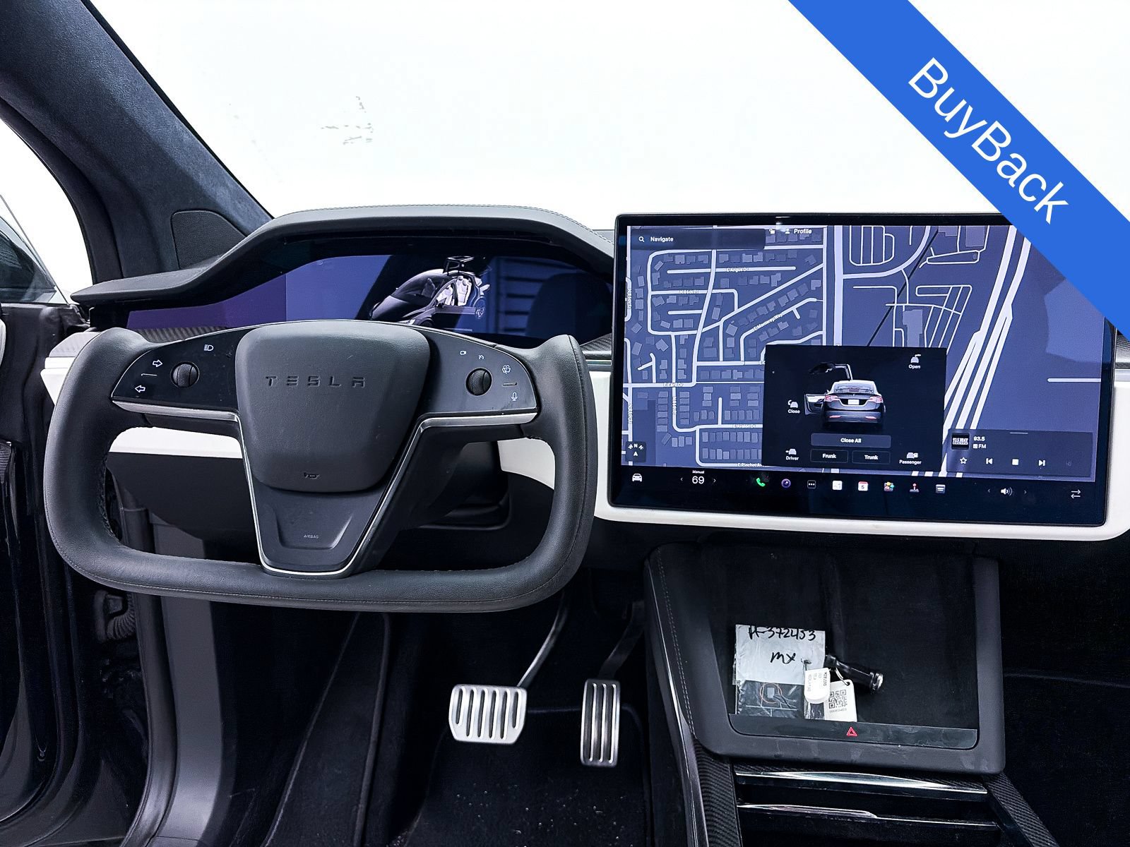 Used 2023 Tesla Model X Plaid AWD/4WD image 3