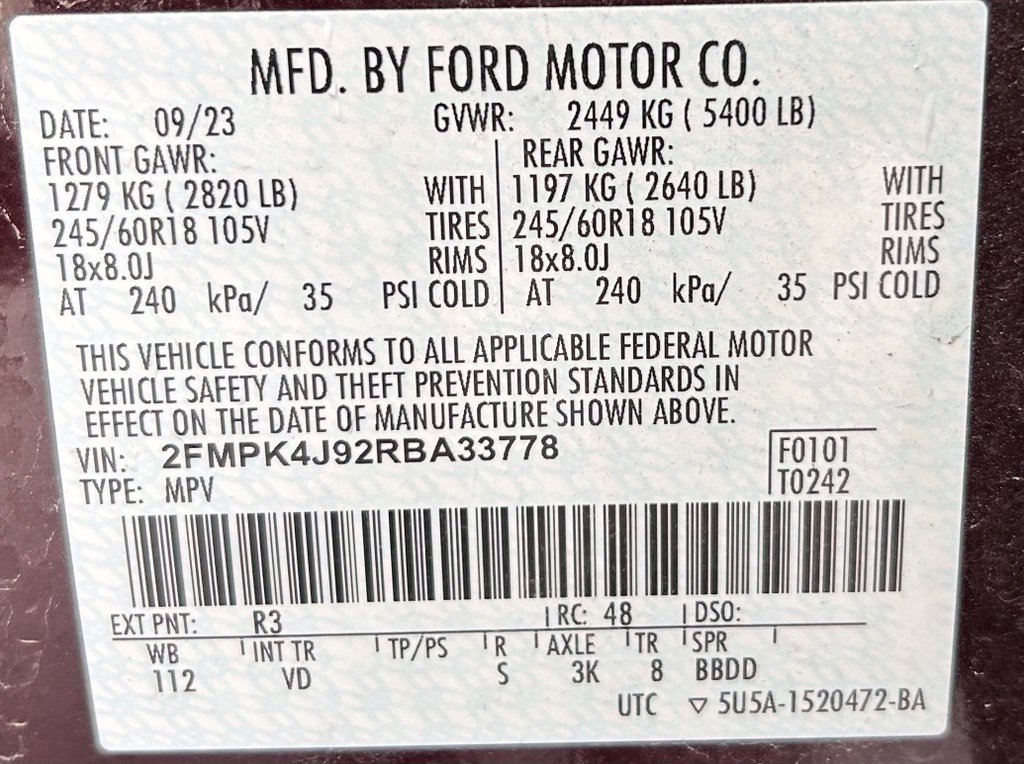 Used 2024 Ford Edge SEL w/ Convenience Package AWD/4WD image 30