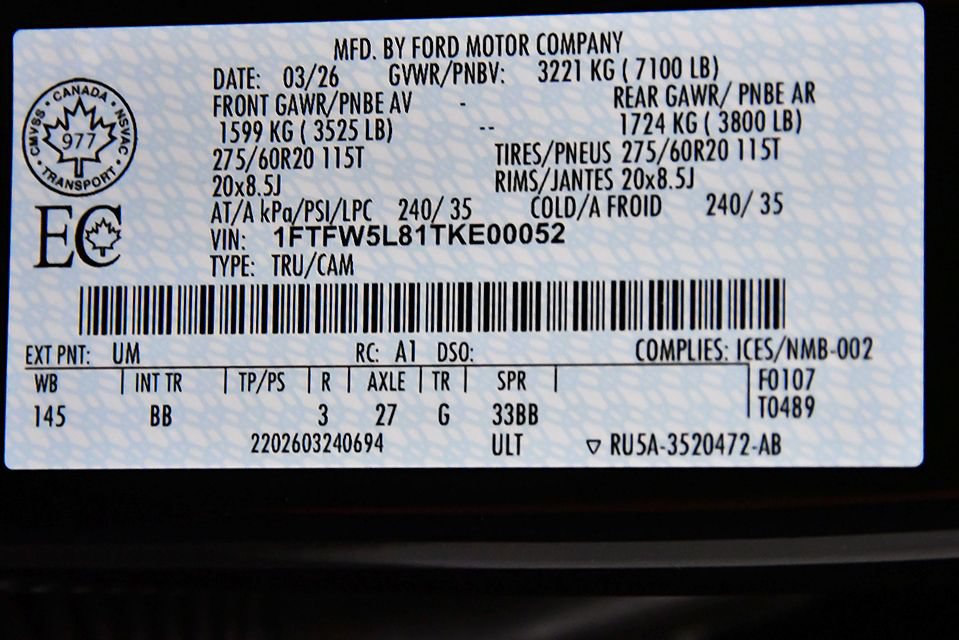 Used 2026 Ford F150 Lariat AWD/4WD image 16