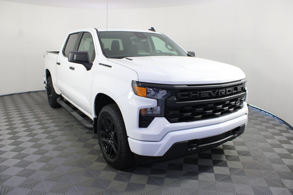 New 2026 Chevrolet Silverado 1500 Custom w/ Turbomax Blackout Package AWD/4WD image 24