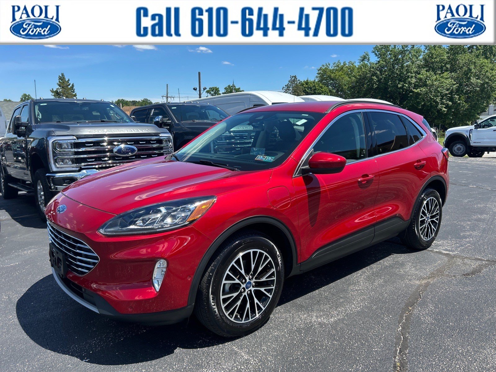 Certified 2022 Ford Escape Titanium w/ Titanium Premium Package FWD image 1