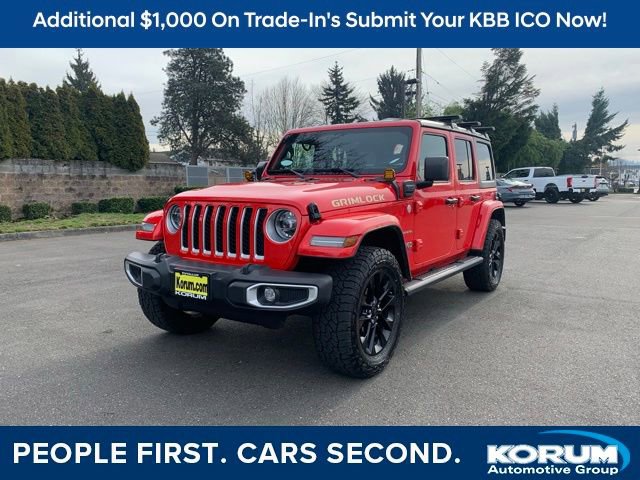 Used 2021 Jeep Wrangler Unlimited Sahara w/ Cold Weather Group