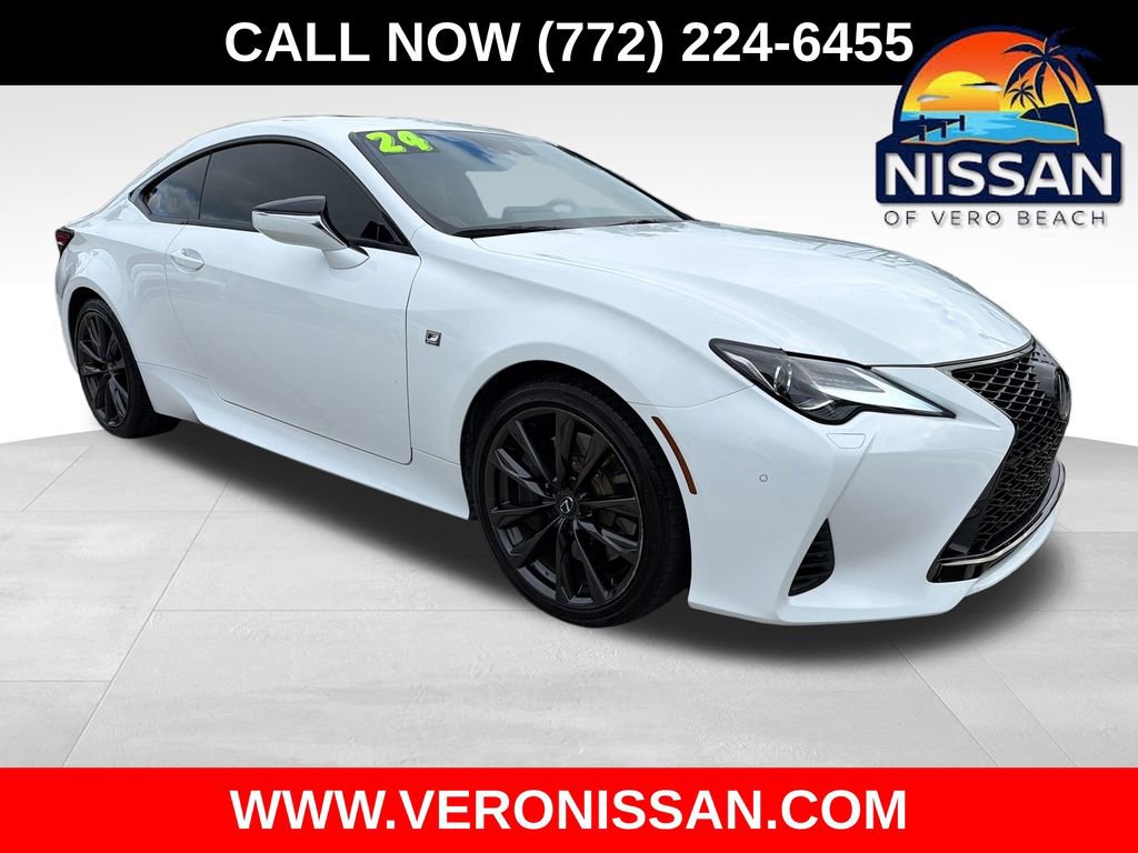 Used 2024 Lexus RC 300 F Sport w/ Navigation Package