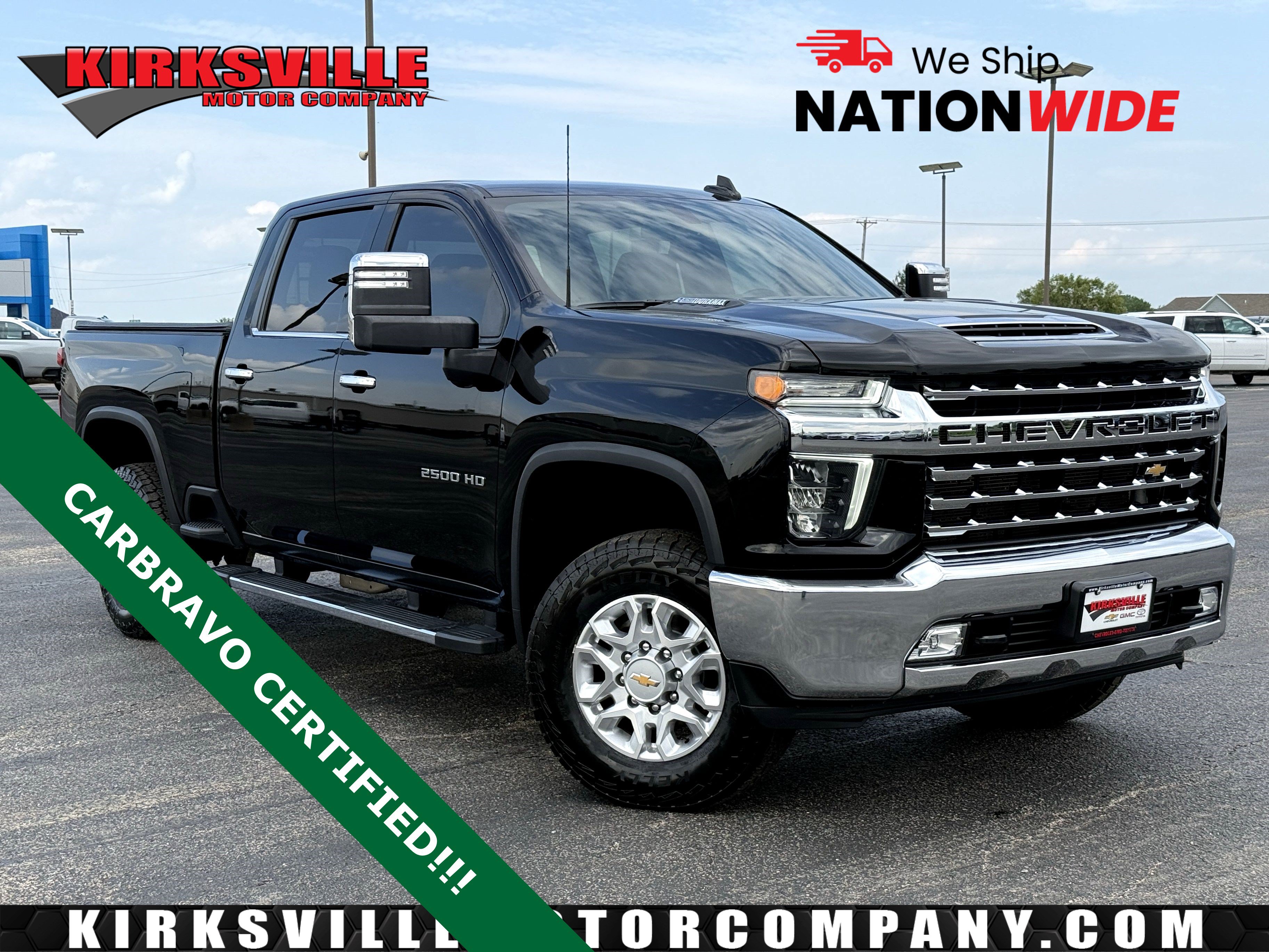 Certified 2022 Chevrolet Silverado 2500 LTZ w/ Snow Plow Prep/Camper Package AWD/4WD image 1