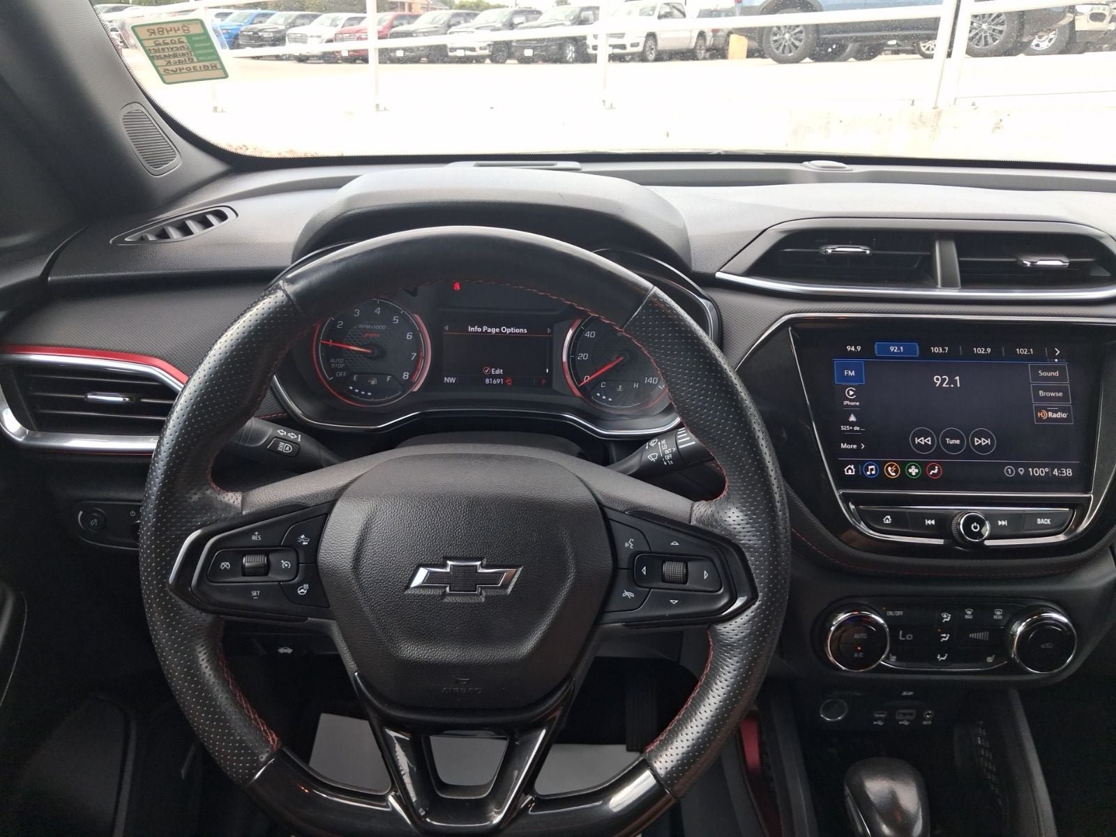 Used 2022 Chevrolet TrailBlazer RS w/ Technology Package FWD image 19