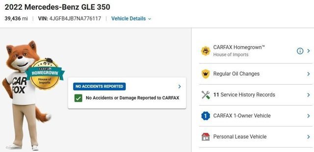 Certified 2022 Mercedes-Benz GLE 350 image 3