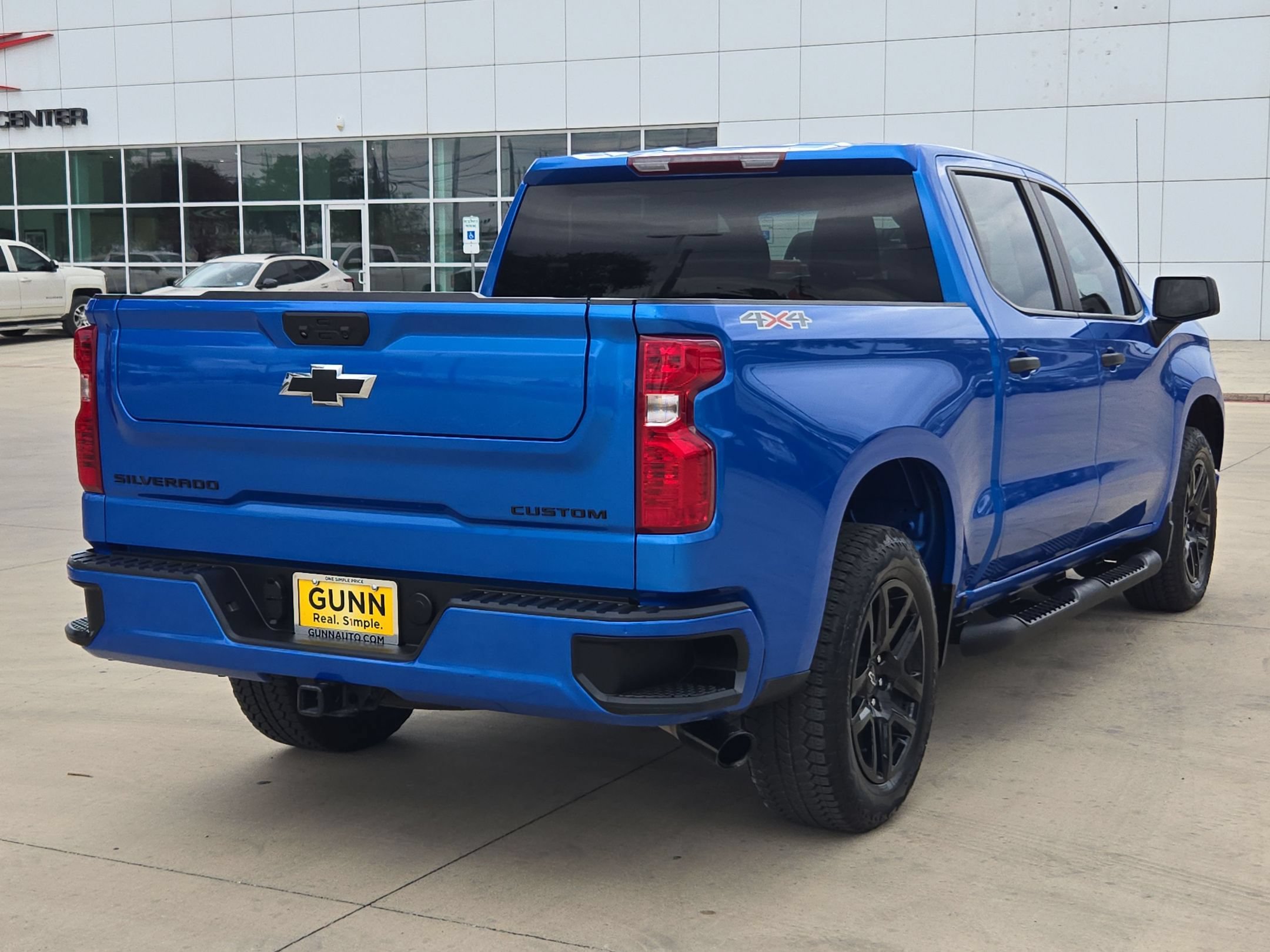 Certified 2025 Chevrolet Silverado 1500 Custom w/ Turbomax Blackout Package AWD/4WD image 3