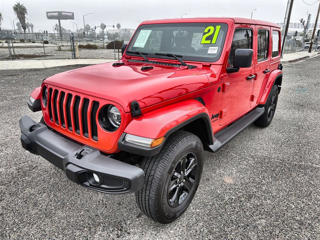 Used 2021 Jeep Wrangler Unlimited Sahara image 9