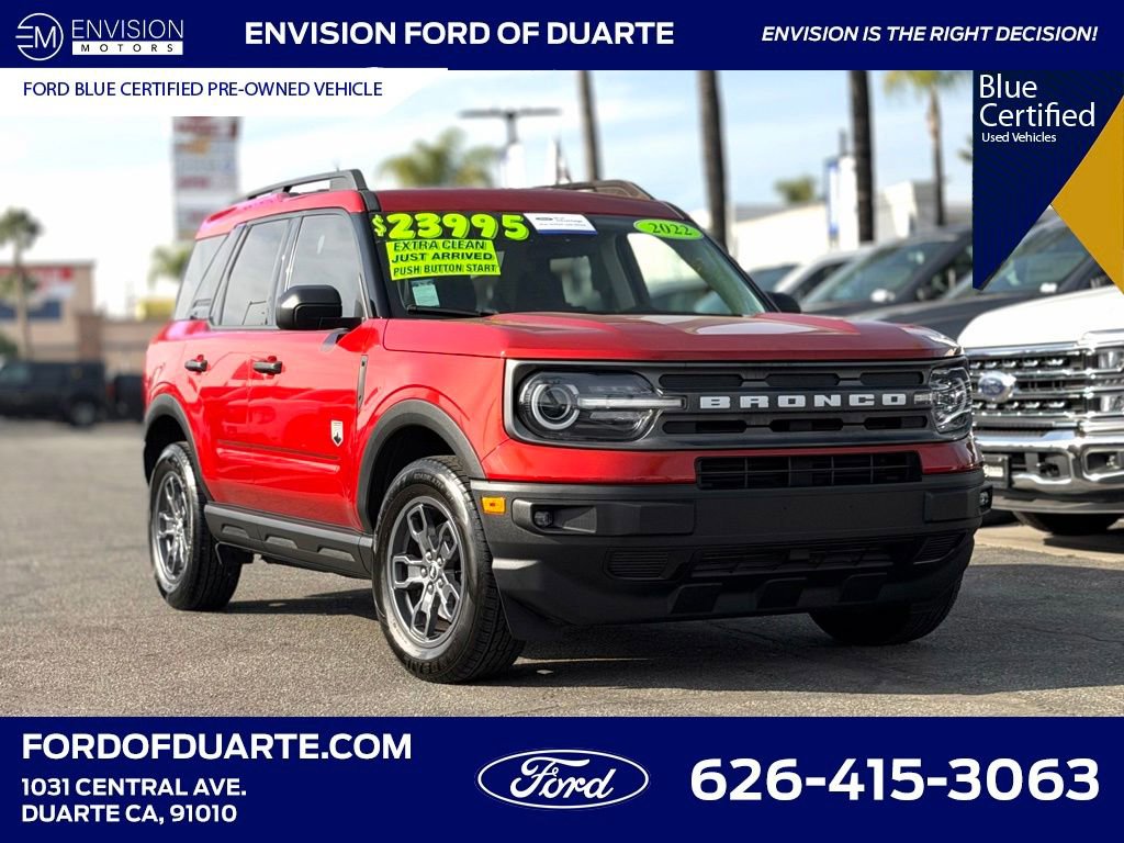 Certified 2022 Ford Bronco Sport Big Bend w/ Convenience Package image 1