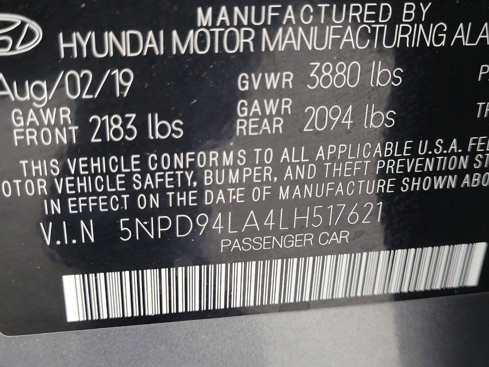 Used 2020 Hyundai Elantra ECO w/ Cargo Package (C1) image 33