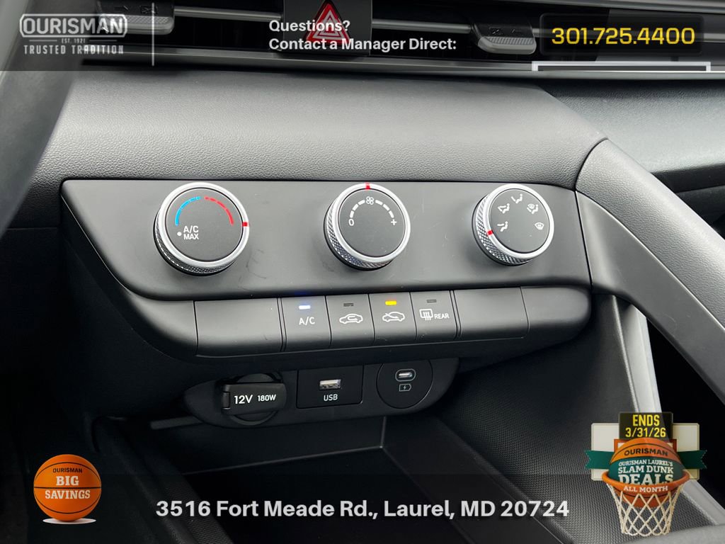 New 2026 Hyundai Elantra SE w/ Cargo Package image 15
