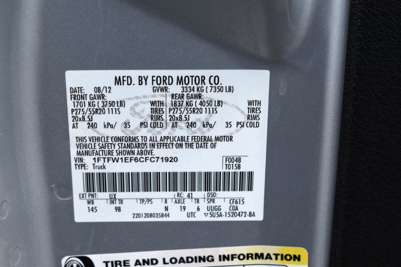 Used 2012 Ford F150 Platinum AWD/4WD image 50
