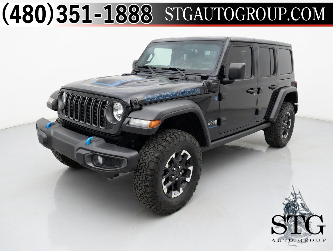 Used 2024 Jeep Wrangler Unlimited Rubicon 4xe w/ Safety Group AWD/4WD image 1