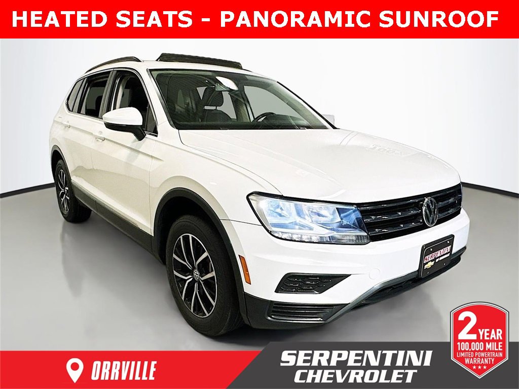 Used 2021 Volkswagen Tiguan SE w/ Panoramic Sunroof Package