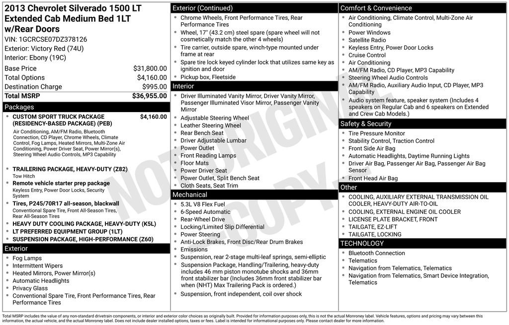 Used 2013 Chevrolet Silverado 1500 LT RWD image 5