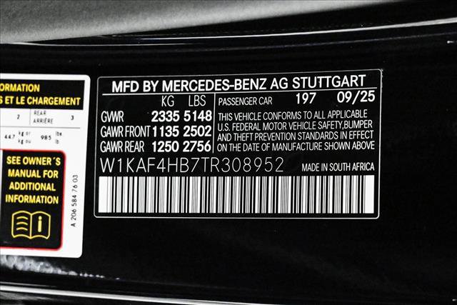 Certified 2026 Mercedes-Benz C 300 4MATIC Sedan image 27