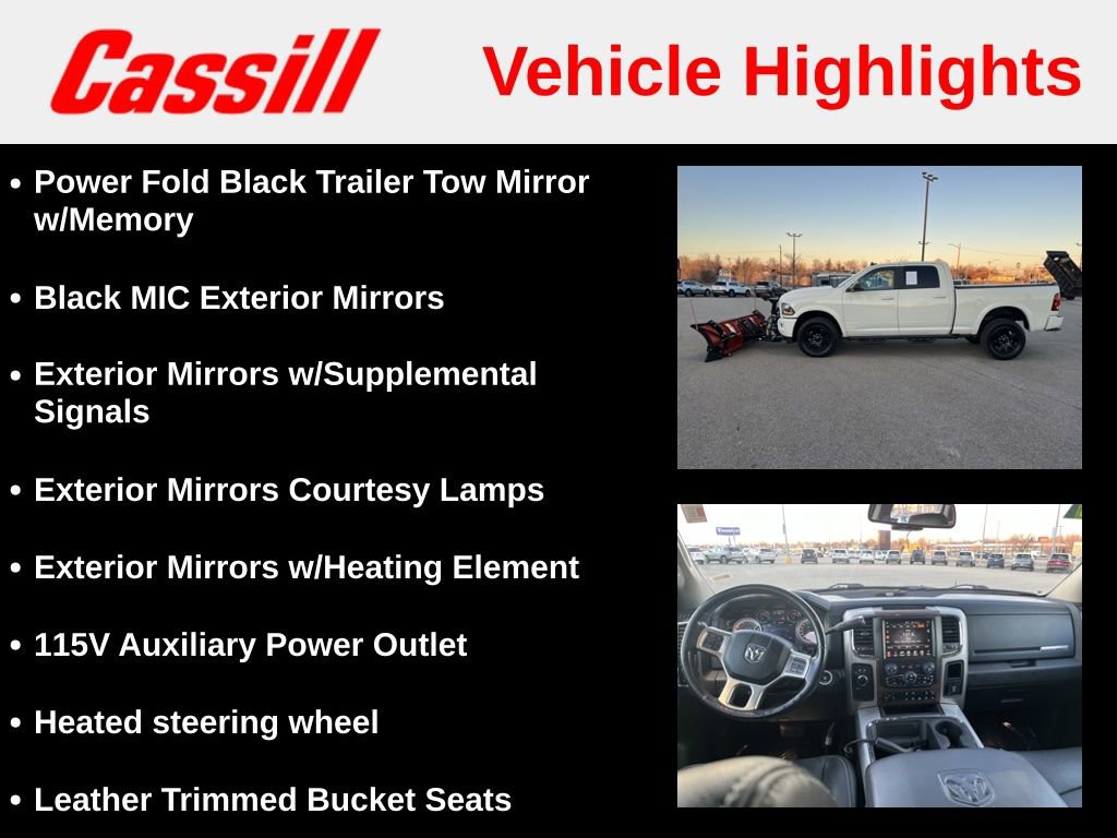 Used 2017 RAM 2500 Laramie w/ Sport Appearance Group AWD/4WD image 14