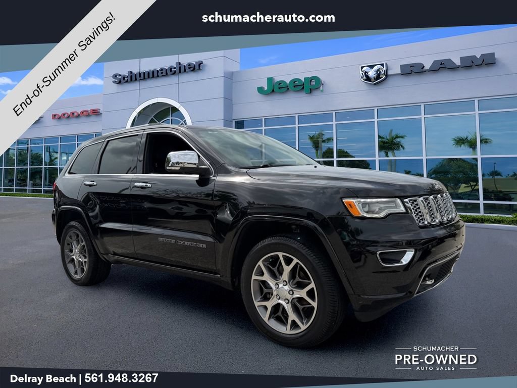 Certified 2020 Jeep Grand Cherokee Overland AWD/4WD image 1