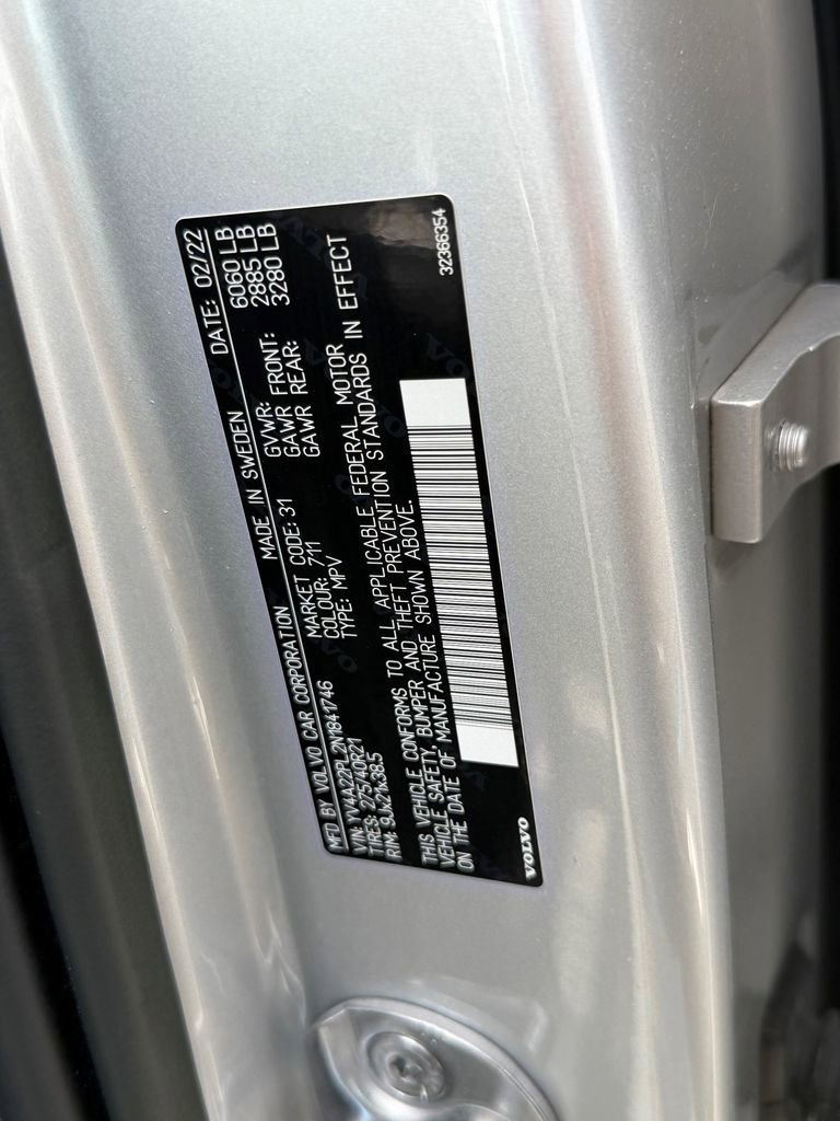 Certified 2022 Volvo XC90 T6 Inscription w/ Advanced Package image 35