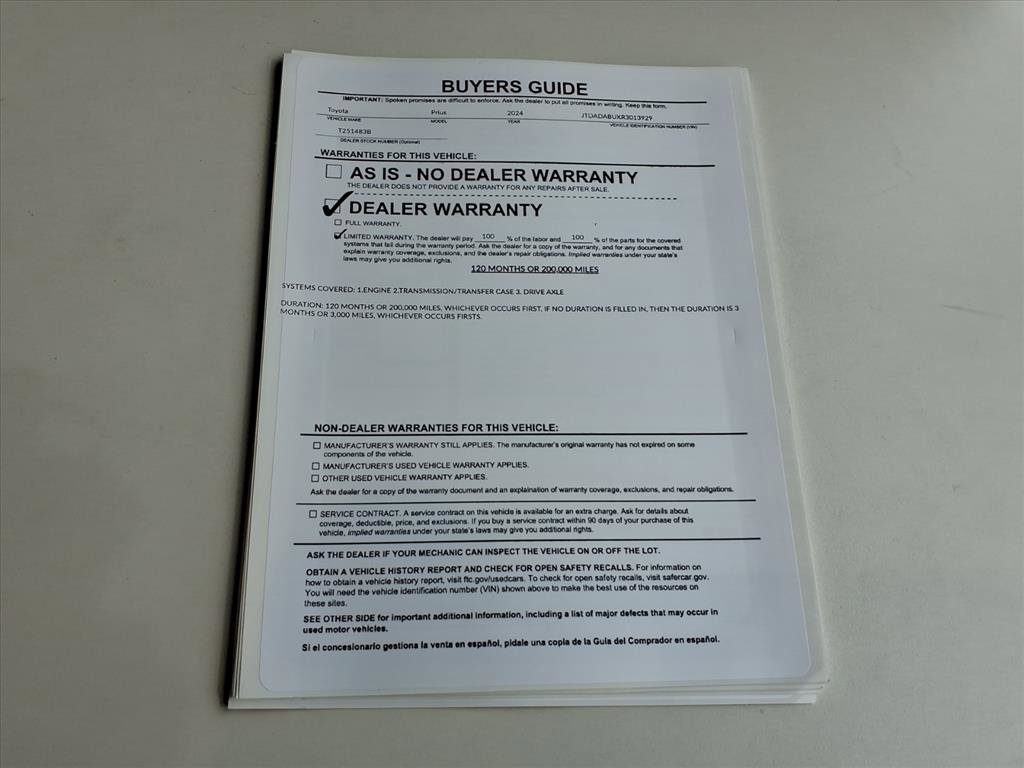 Used 2024 Toyota Prius XLE image 37