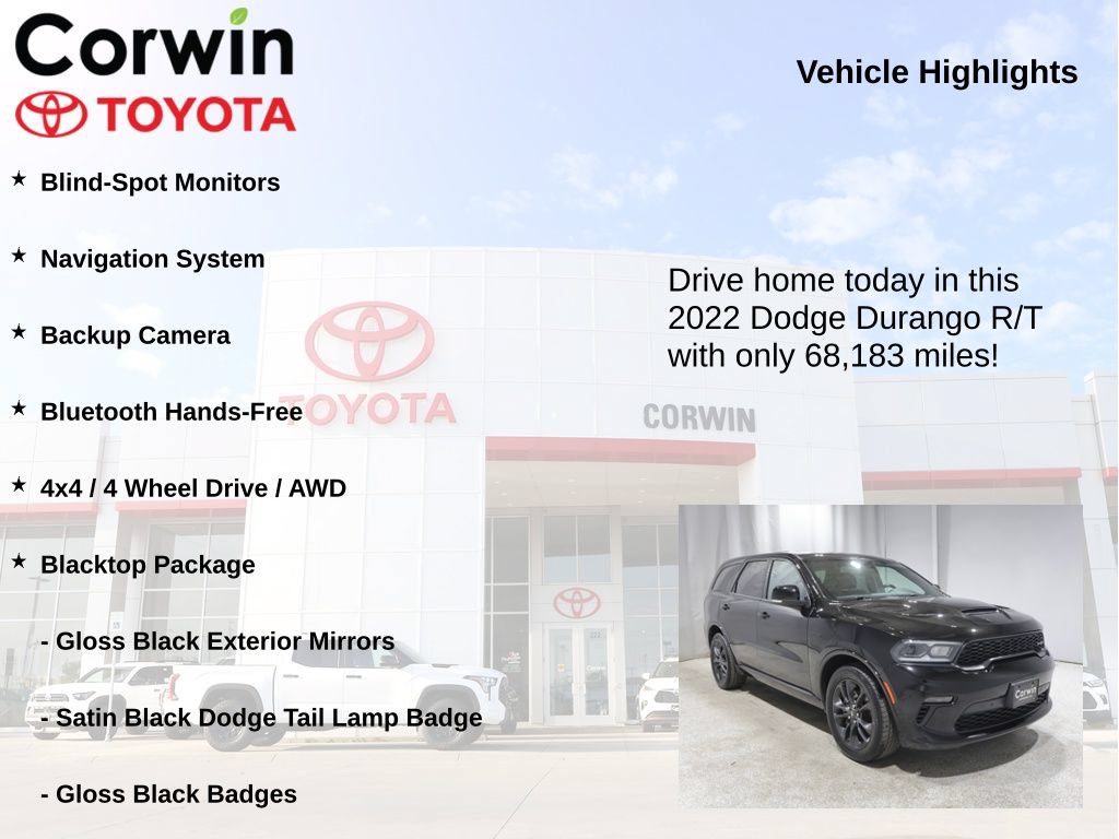 Used 2022 Dodge Durango R/T w/ Trailer Tow Group IV AWD/4WD image 6
