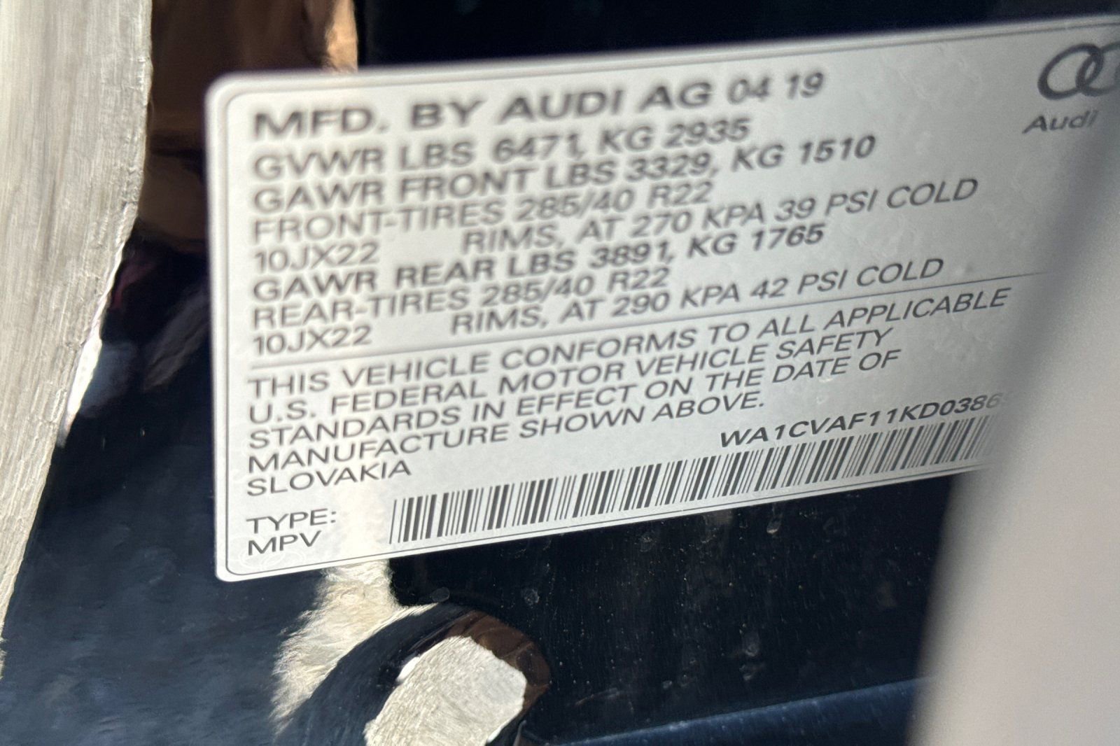 Used 2019 Audi Q8 Prestige w/ Towing Package image 29