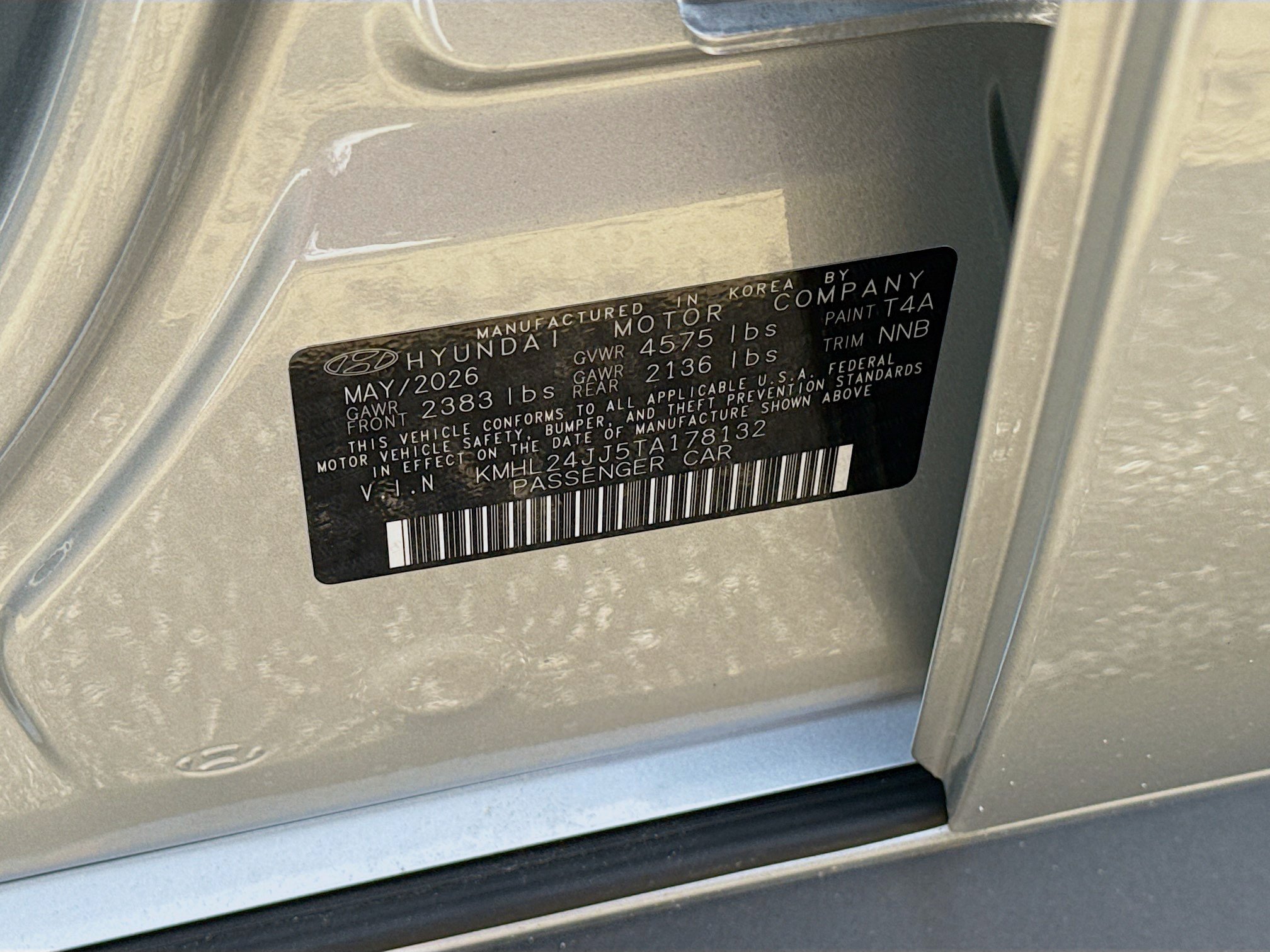 New 2026 Hyundai Sonata Blue FWD image 25