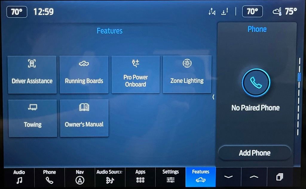 Used 2025 Ford F150 Platinum w/ FX4 Off-Road Package AWD/4WD image 37
