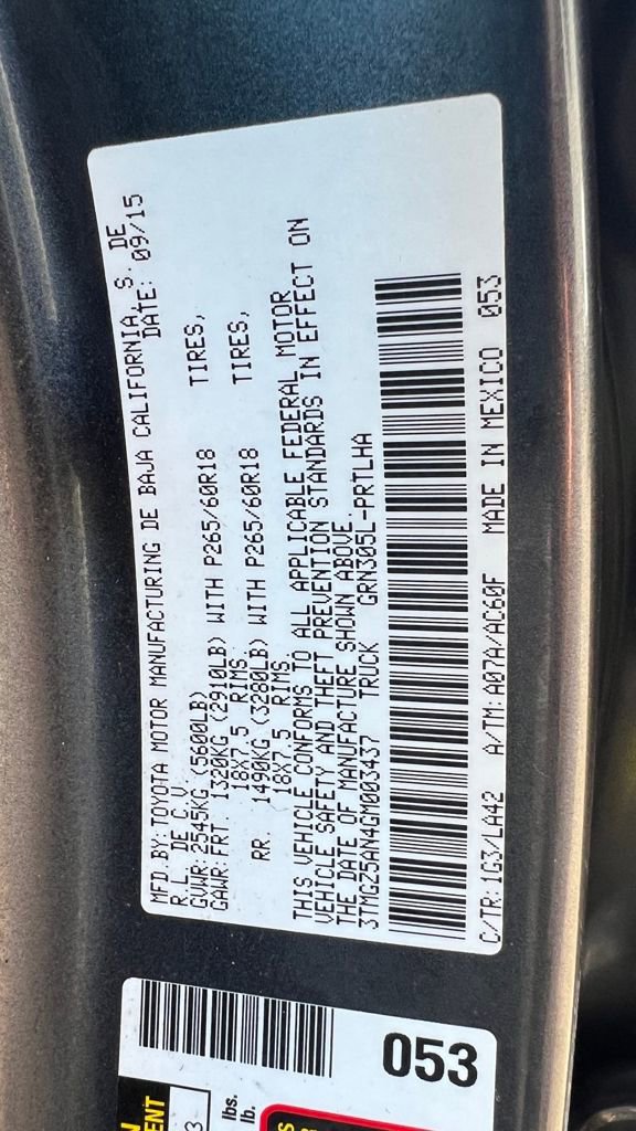 Used 2016 Toyota Tacoma Limited image 45