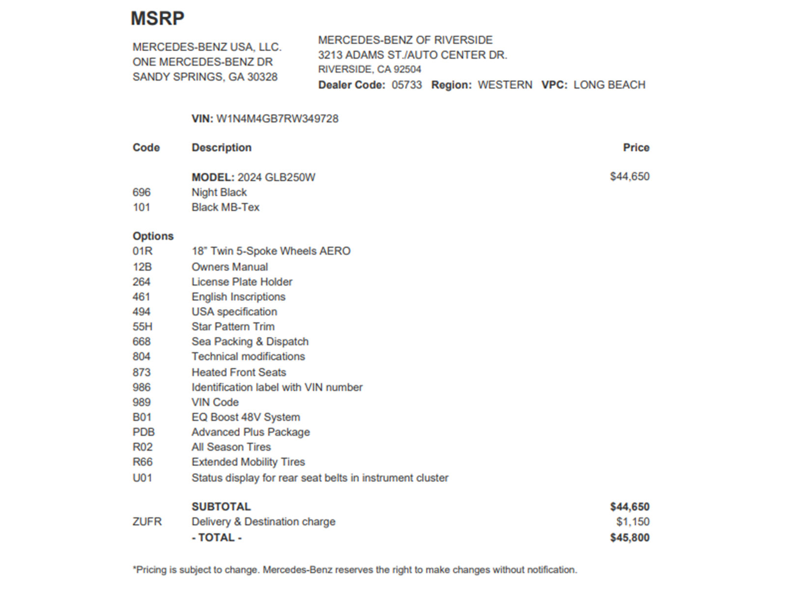 Certified 2024 Mercedes-Benz GLB 250 image 27