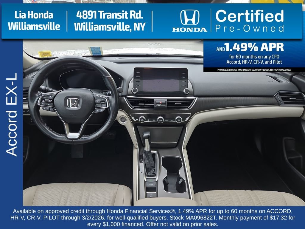 Used 2021 Honda Accord EX-L image 14