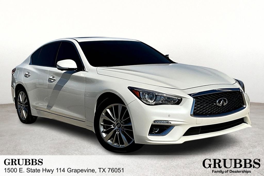 Certified 2023 INFINITI Q50 Luxe w/ Cargo Package